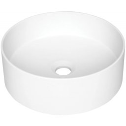 SILIA Lavoar din granit - rotund - alb CQS_AU4S