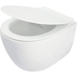 SILIA Vas de toaletă - capac inclus - finisaj alb - CDLD6ZPW