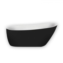 Cada freestanding Florida Natalia Black 152 negru lucios