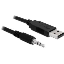 Delock Converter USB 2.0 male > Serial-TTL 3.5 mm stereo jack 1.8 m (5 V)