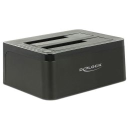 Delock Dual Docking Station SATA HDD > USB 3.0 with Clone Function