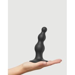 strap-on-me Dildo Plug Beads Size S Black