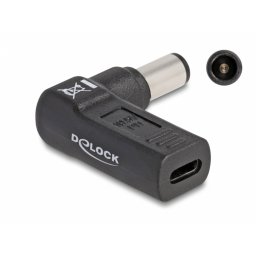 Adaptor de alimentare laptop USB type C la Dell 7.4 x 5.0 mm M-T 19.5V/3A, Delock 60008