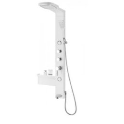 Panel dus cu hidromasaj Sanotechnik Ibiza 37,5x135,7x52 cm alb mat -DG9041