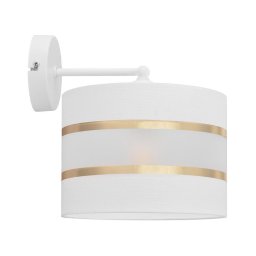Lampă de perete HELEN 1xE27/15W/230V albă/aurie
