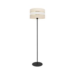 Lampadar HELEN 1xE27/15W/230V crem/negru/auriu