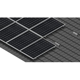 Sistem de prindere cu minirail 5 (1x5) panouri în țiglă metalică model, Vertical/Orizontal
