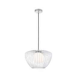 Lustră pe cablu FORMAL 1xG9/4W/230V argintie Klausen 111026