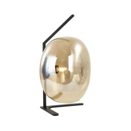 Lampă de masă VESTA 1xE27/7W/230V bej/neagră Klausen 108001