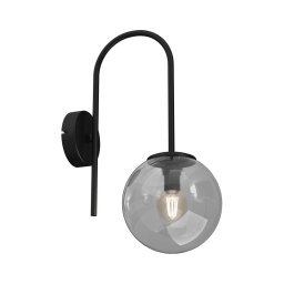 Lampă de perete CAMBRIDGE 1xE14/60W/230V neagră