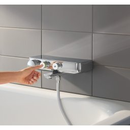 Baterie cada dus cu termostat Grohe Euphoria SmartControl-34718000
