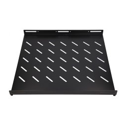 Tava fixa rack 500mm 1u neagra