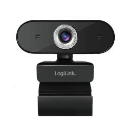 Camera web HD USB Webcam with Microphone Negru