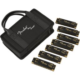 Fender Blues DeVille Harmonica Pack of 7 with Case