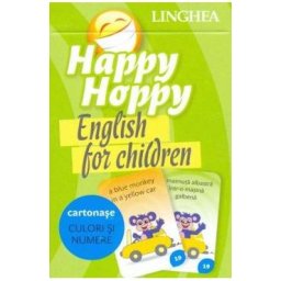 Happy Hoppy. English for Children. Cartonase: Culori si numere