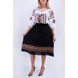 Fusta stilizata cu motive traditionale Ofelia