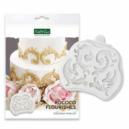 Mulaj Silicon Decor Rococo 4 Subiecte O 5.5 - 4.3 cm