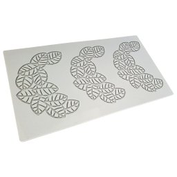 Forma Silicon PavoDecor Frunze Forma Semiluna, 3 cavitati 14 x 10 x H 0.2 cm, 8.5 ml