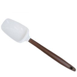 Paleta - Spatula Tip Lingura din Silicon cu Maner Plastic Rigid, Temp. Max. 220 ⁰C, L 38 cm