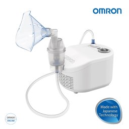 Aparat aerosoli Omron C101 Essential X101 Easy, cu compresor, fabricat in Italia