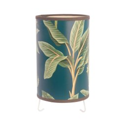 Lampă de masă GOLD Duolla LEAVES 1xE14/15W/230V d. 12,5 cm