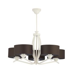 Jupiter 1192 - Lampa suspendata KASZMIR 5xE27/60W/230V