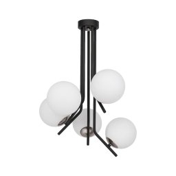 Jupiter 1737 - Lustră pe tijă TIM 5xE14/40W/230V crom