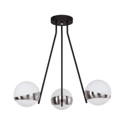 Jupiter 1714 - Lustră pe tijă ELFA 3xE14/40W/230V crom