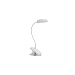 Philips - Lampă LED reglabilă cu clemă DONUTCLIP LED/3W/5V 1200 mAh albă