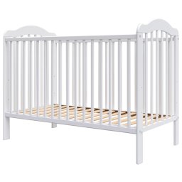 Patut copii din lemn Lizett 120x60 cm alb