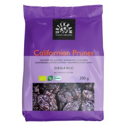 Prune bio uscate din California fara zahar adaugat 200g Urtekram