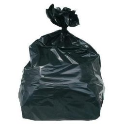 Saci menajeri, 120 l, grosime 40 mic, 250 buc, negru