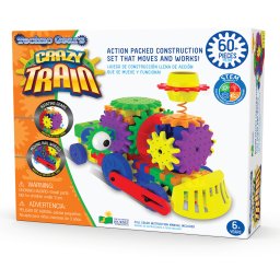 Jucarie Joc de constructie, The learning Journey, Tren, Multicolor