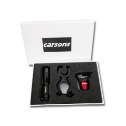 Set cadou, Far fata Q5 focus zoom, stop spate ruby rosu