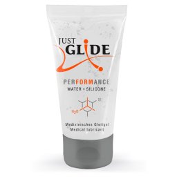 Just Glide Performance Water + Silicone 50ml