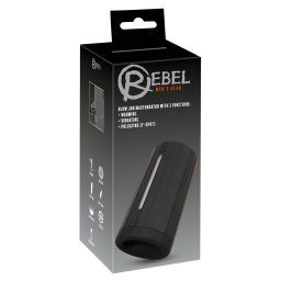 Rebel Blow Job Masturbator with 3 Functions Black