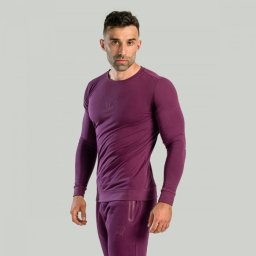 STRIX Bluză cu mânecă lungă Essential Plum XL