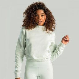 STRIX Hanorac pentru femei Essential High-Neck Moon Grey M