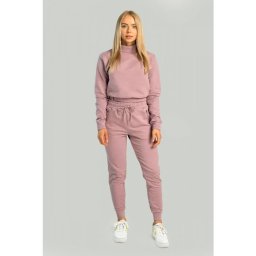 STRIX Hanorac pentru femei Essential High-Neck Mauve L