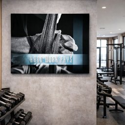 Tablou Motivational - Hard work pays (healing hands)