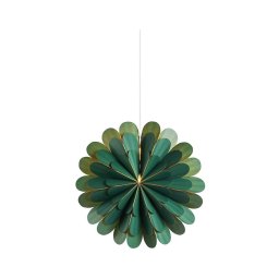 Markslöjd 705305 - Decorațiune de crăciun MARIGOLD 1xE14/25W/230V 45 cm verde