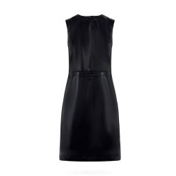 MICHAEL KORS Fitted Fx Lther Dress MU2816Y5TR 001 black