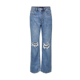 VERO MODA Jeans Vmkithy Hr Straight Jeans Li363 Noos 10255230 BS000065 Medium Blue Denim