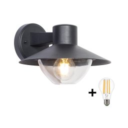 Aplică LED de exterior VEERLE 1xE27/60W/230V IP44 BRILAGI