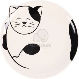 Bol din ceramică pentru pisici Flamingo Ravi 80 ml