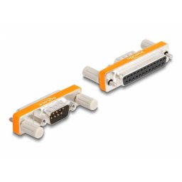 Adaptor D-Sub 9 pini la D-Sub 25 pini T-M, Delock 66982