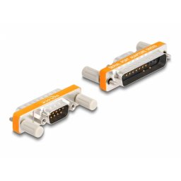 Adaptor D-Sub 9 pini la D-Sub 25 pini T-T, Delock 66980