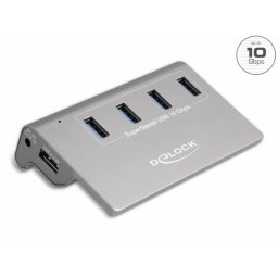 HUB USB 3.2 Gen2 la 4 x USB-A, Delock 64181