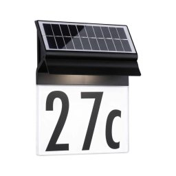 Paulmann 94694 - LED/0,2W IP44 Număr casă solar NEDA 3,7V