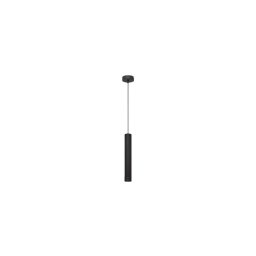 Lustră LED pe cablu TUBA 1xGU10/4,8W/230V neagră